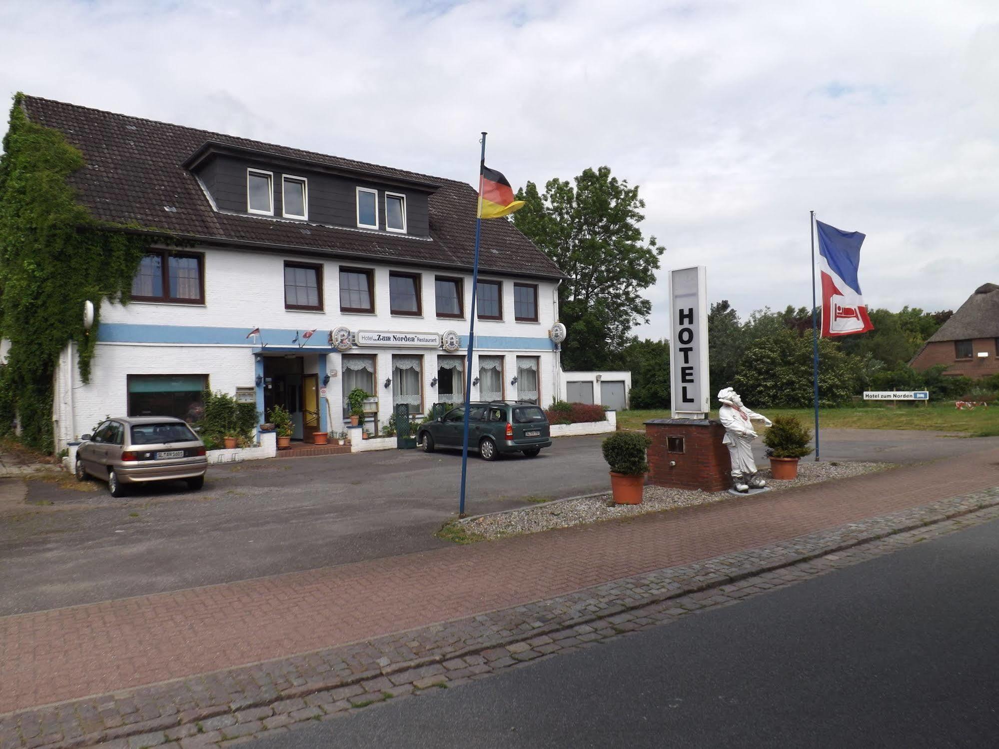 Landgasthof "Hotel Zum Norden" Jagel Exterior photo